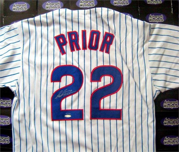 Mark Prior autographed Baseball Jersey (Chicago Cubs) Upper Deck Hologram