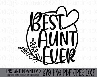 Auntie Svg Etsy