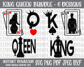Free Free King And Queen Svg Etsy 353 SVG PNG EPS DXF File