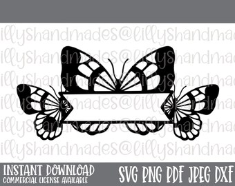 Download Butterfly Girl Svg Etsy
