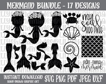 Free Free 309 Mermaid Life Svg SVG PNG EPS DXF File