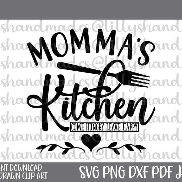 Country Kitchen Svg Momma's Kitchen Svg Mama's Kitchen Svg Farmhouse Kitchen Svg Momma's Kitchen Png Kitchen Quotes Svg Grandmas Kitchen Svg