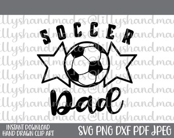 Soccer Dad SVG PNG