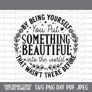 Motivierendes SVG, inspirierendes SVG, positives SVG, Selbstliebe SVG, psychische Gesundheit SVG, positives Zitat SVG, inspirierende Zitate SVG