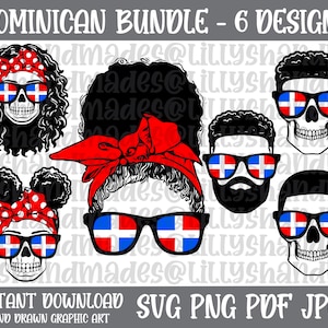 Dominican Republic Svg, Dominican Art, Domincan Svg, Dominicana Svg, Dominican Republic Flag, Dominican Flag Svg, Messy Bun Svg