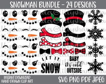 Cara de muñeco de nieve adorable en SVG, Caras de muñeco de nieve en SVG, Muñeco de nieve en SVG, Copo de nieve en SVG, Muñeco de nieve en PNG, Imágenes prediseñadas de muñeco de nieve, Cara de muñeco de nieve niña en SVG, Bufanda de muñeco de nieve en SVG