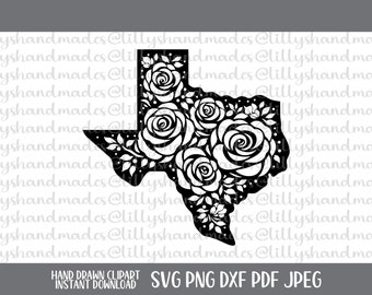 Floral Texas Svg, Texas Png, Texas Vector, Texas Outline, Texas Girl Svg, Texas State Svg, Texas Shape Svg, Texas Clipart, Texas Home Svg