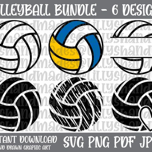 Volleyball Svg Bundle Volleyball Heart Svg Love Volleyball - Etsy
