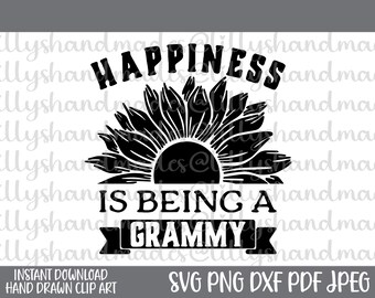 Grammy Png, Grandma Svg, Blessed Grammy Svg File, Grandmother Svg, Grammy Life Svg, Best Grammy Ever Svg, Grandma Png, Grammy Shirt Svg