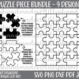 Puzzle Svg Bundle Puzzle Piece Svg Puzzle Piece Clipart, Puzzle Piece Vector Puzzle Png, Puzzle Vector Jigsaw Svg, Jigsaw Png Puzzle Clipart