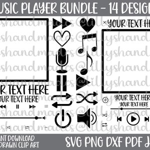 Music Player Svg, Music Player Png Music Svg, Audio Control Svg Song Art Svg, Audio Buttons Svg Play Button Svg, Song Svg, Track Display Svg
