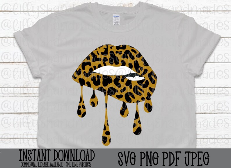 Free Free 277 Leopard Dripping Lips Svg Free SVG PNG EPS DXF File