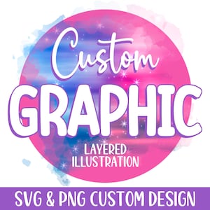 File SVG di illustrazioni personalizzate per Cricut, illustrazioni personalizzate, disegni a sublimazione, clipart, vettori, grafici, SVG personalizzati