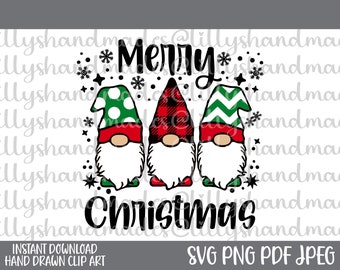 Christmas Gnome Svg, Gnome Christmas Png, Christmas Gnome Png, Christmas Gnomes Svg, Gnomes Christmas Png, Merry Christmas Svg