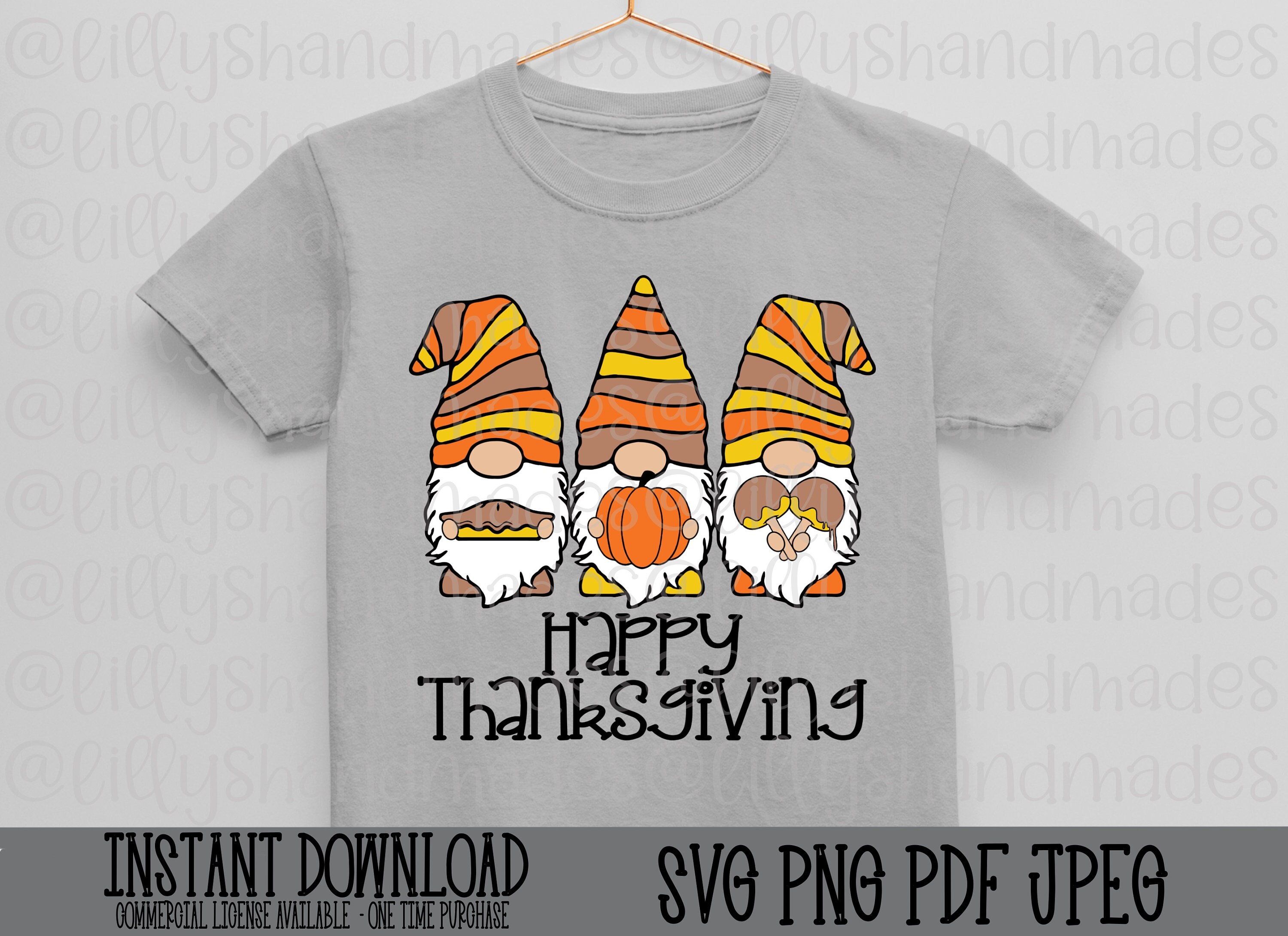 Thanksgiving Svg Files Thanksgiving Shirt SVG Happy | Etsy