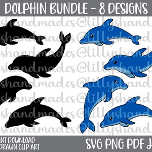 Delphin-Svg-Bundle, Delphin-Png, Delphin-Clipart, Delphin-Vektor, Delphin-ClipArt, Delphin-Silhouette, Delphin-Schnittdatei, süßes Delphin-Svg