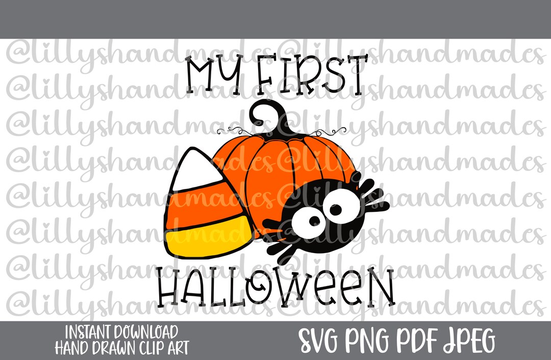 My First Halloween Svg, My 1st Halloween Svg, Baby Halloween Svg, My