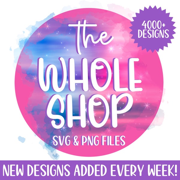 Mega Svg Bundle, Svg Files for Cricut, Clipart, Png Bundle, Svg Designs, Sublimation Designs, Printable Stickers, Vector, Svg for Shirts