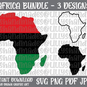Africa Svg, Africa Png, Africa Clipart, Africa Vector, Africa Outline, Africa Stencil, Africa Silhouette, African Svg, Africa Map Svg
