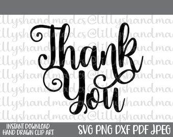 Thank You SVG PNG