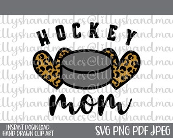 Hockey Mom SVG PNG
