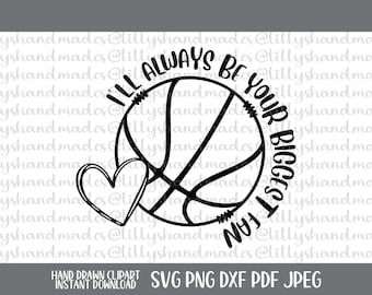 Koszulka dla mamy koszykarza PNG, mama, babcia, siostra, ciotka, tata, brat, największy fan SVG