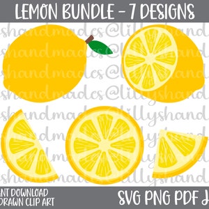 Lemon Svg, Lemon Png, Lemonade Svg, Lemonade Png, Lemon Clipart, Lemonade Clipart, Lemon Vector, Lemonade Vector, Lemon Wedge Svg