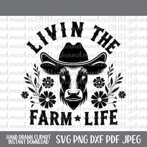 Farm Life Svg, Farm Svg, Farmer Svg, Farm Wife Svg, Farm Girl Svg, Country Girl Svg, Cow Svg, Farming Svg, Country Svg, Farm Shirt Svg