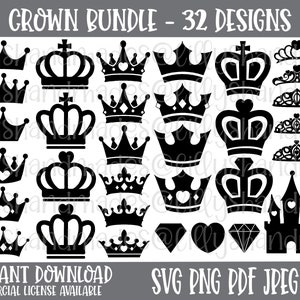 Download King Crown Svg Etsy