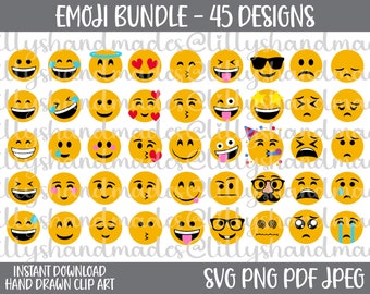 Emoji Png Etsy