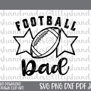 Svg Football Papa, Football Papa Png, Svg Football, Football Png, Maillot De Football Papa, Svg Étoiles Football, Svg Vie Football, Svg Fan De Football
