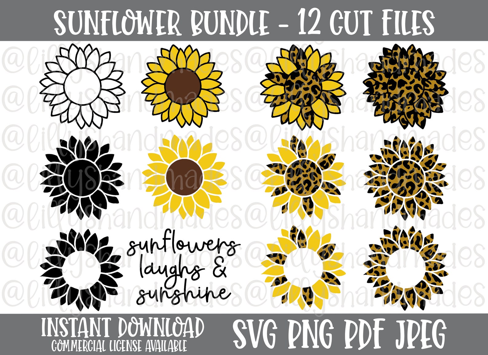 Free Free 322 Leopard Print Sunflower Svg SVG PNG EPS DXF File