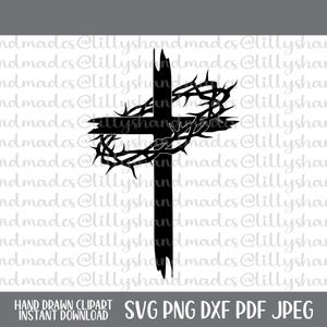 Krone der Thorns svg Kreuz svg Dornenkrone Png, Kreuz Png Jesus Stricknadel Jesus Ostern Strickmütze Christian daß er auferstanden ist
