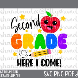 Hallo 2e leerjaar Svg, Hallo tweede leerjaar Svg, 2e leerjaar Png, tweede leerjaar Png, 2e leerjaar Shirt Svg, terug naar school Svg, 1e schooldag Svg