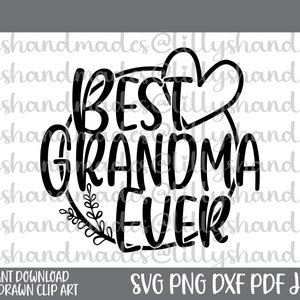 Oma SVG, Beste Oma SVG, Beste Oma aller Zeiten SVG, Oma Shirt SVG, Großmutter SVG, Oma Png, Beste Mama aller Zeiten SVG, Gesegnete Oma SVG
