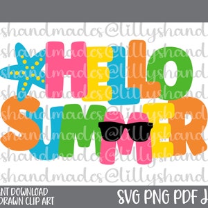 Hallo Sommer SVG, Hallo Sommer Png Willkommen Sommer SVG, Sommer SVG Dateien Sommer SVG Designs, Sommer Spaß SVG Süßes Sommer SVG, Sommer Shirt SVG