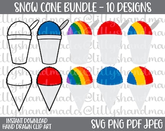 Cono de nieve SVG, Cono de nieve PNG, Clipart de cono de nieve, Clipart de verano, Cono de nieve SVG, Cono de nieve PNG, Hielo raspado SVG, Hielo raspado Png