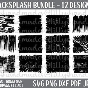 Paint Brush Strokes Svg Paint Brush Svg Distressed Svg Grunge Svg Backsplash Svg Bundle Svg Background Svg Overlay Sketch Svg Keychain Svg