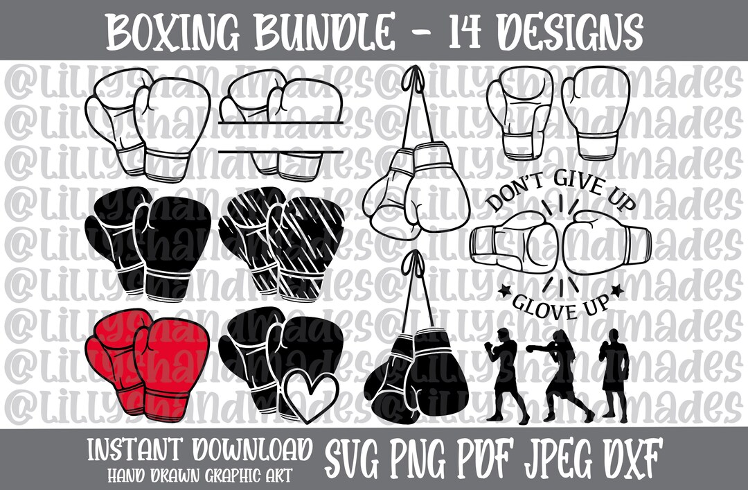 Boxing Svg Bundle, Boxing Gloves Svg, Boxer Svg, Boxing Png, Boxing ...