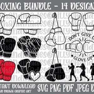 Paquete svg de boxeo, guantes de boxeo svg, boxeador svg, boxeo png, guantes de boxeo png, boxeador png, imágenes prediseñadas de boxeo, imágenes prediseñadas de boxeador, camisa de boxeo svg
