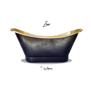 Zen - Brass Tub for Soaking Bath by Los Artesanos