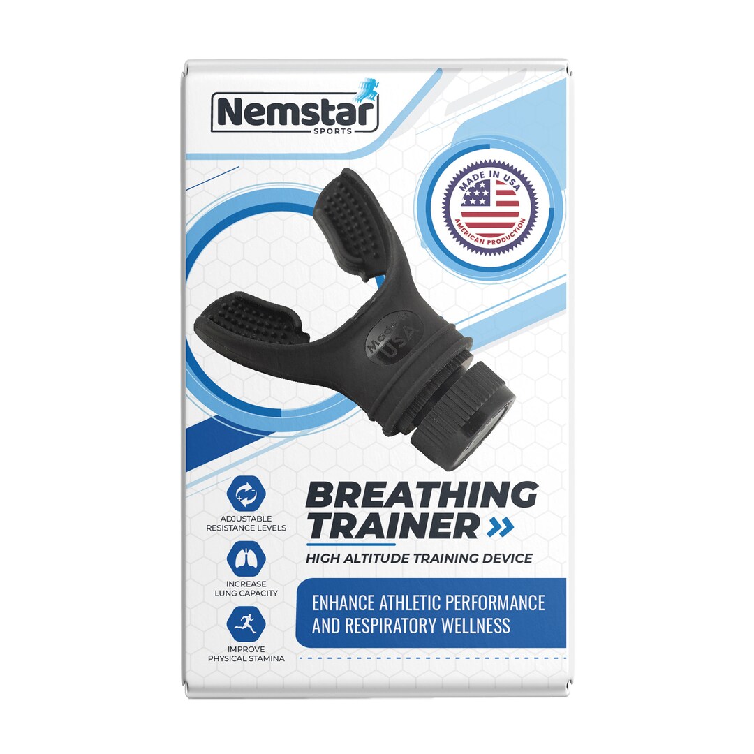 Breathing Exercise Device for Expiratory Inspiratory Muscle Trainer for