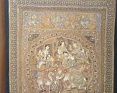 Vintage, Large Tapestry Burma, Kalaga 327