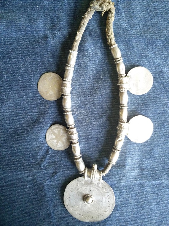 Antique Omani Silver Necklace
