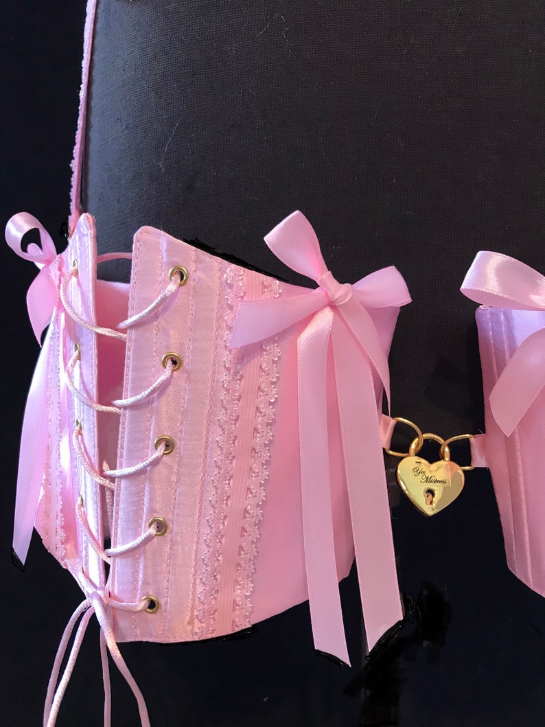 SISSY SATIN THIGH Bands by the luxury brand Yes Mistress