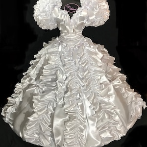 SISSY DRESS Satin Wedding Dress by the luxury brand Yes Mistress