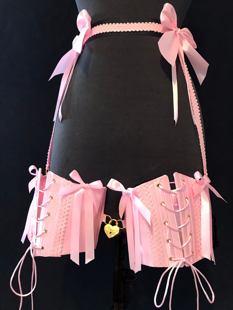 SISSY SATIN THIGH Bands by the luxury brand Yes Mistress