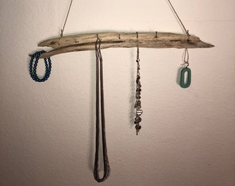 CLEARWATER driftwood jewelry hanger