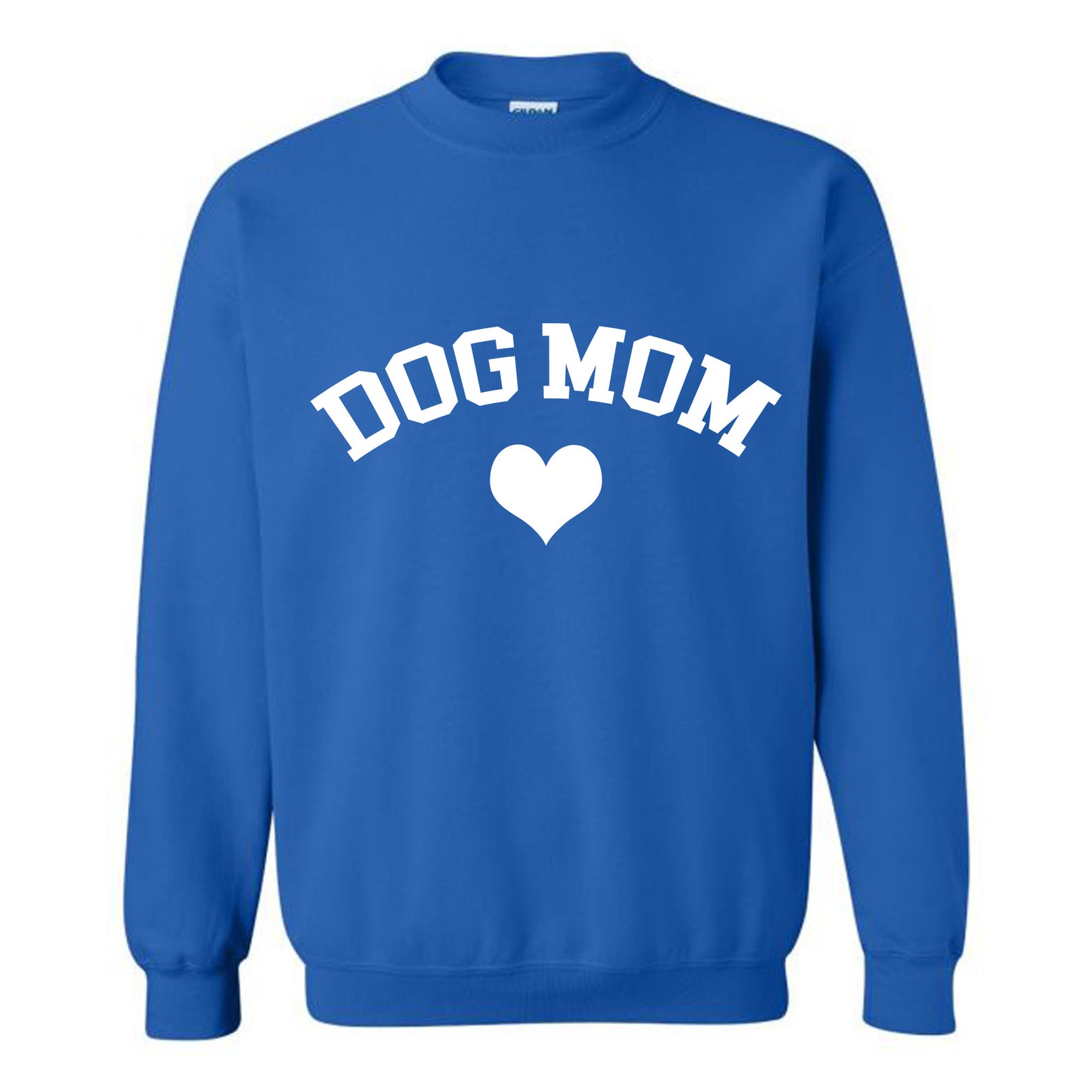 DOG MOM SWEATSHIRT For the Dog Lovers/I Love My Dog/Plus Size Etsy
