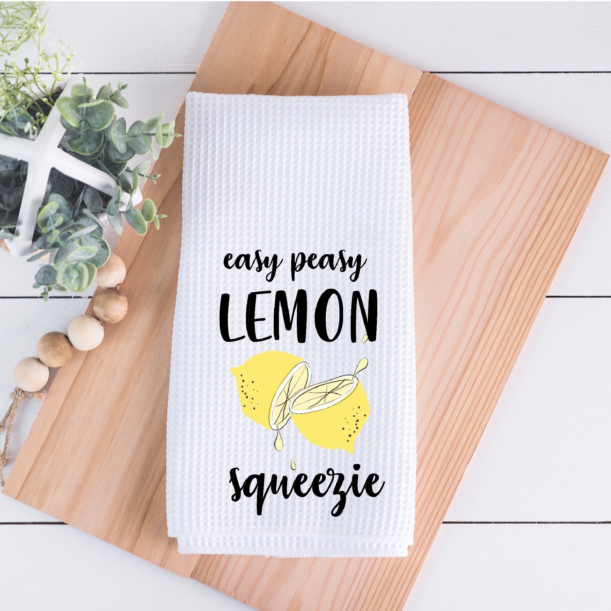 Funny Kitchen Towels Fruits Puns Hostess Gift Microfiber | Etsy